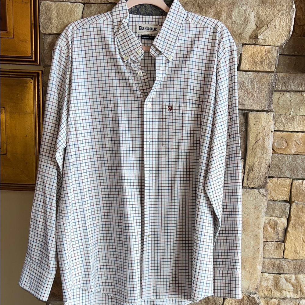 Barbour Men's Multicolor Checkered Shirt